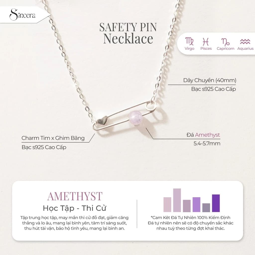Dây Chuyền SINCERA - Safety Pin Collection thumbnail 1