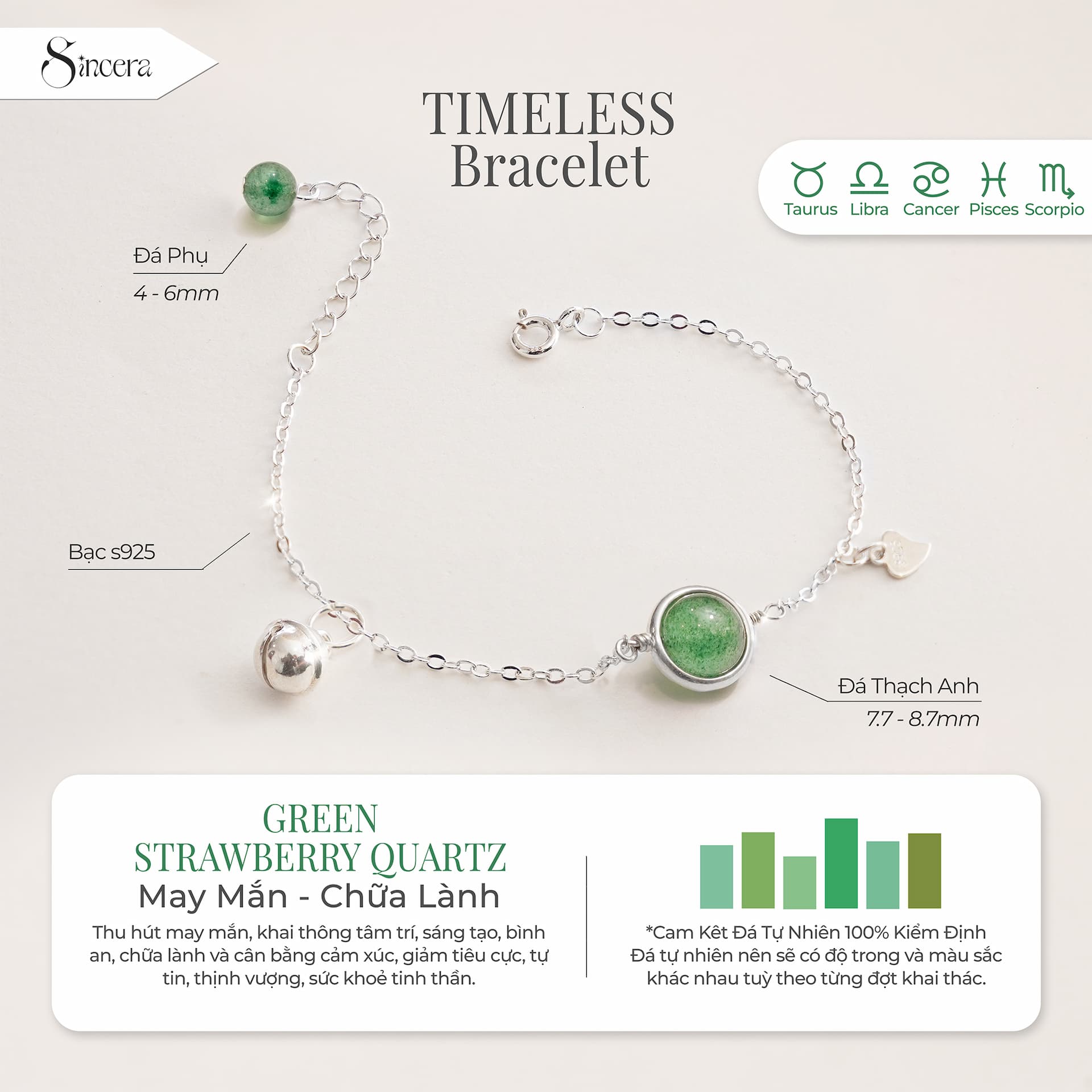 Vòng Tay Bạc s925 Sincera - Timeless Collection thumbnail 1