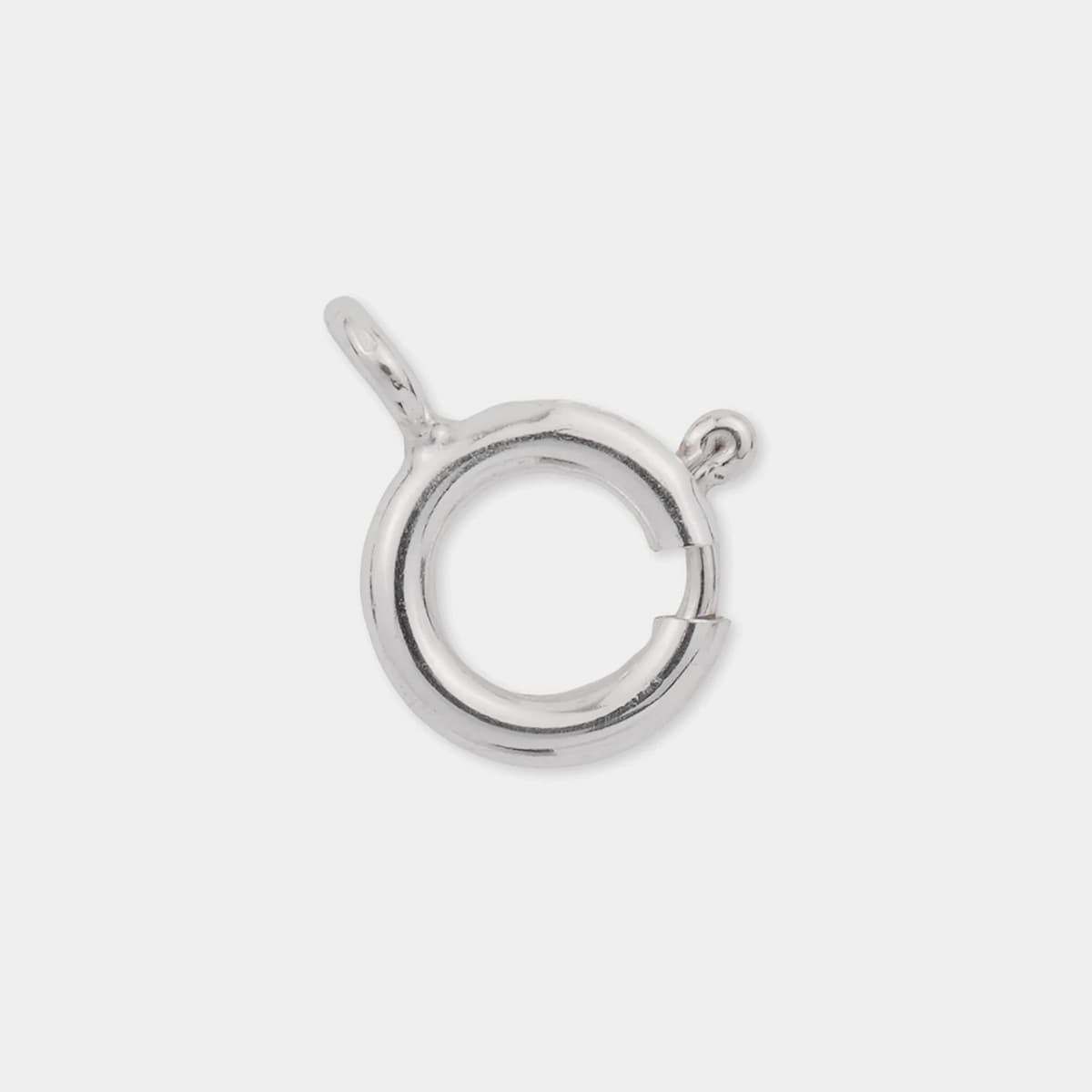 Khoá Bạc Tròn Chữ O Size 5mm thumbnail 1