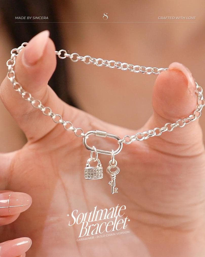 Khóa Bạc s925 Carabiner | 10.4mm thumbnail 1