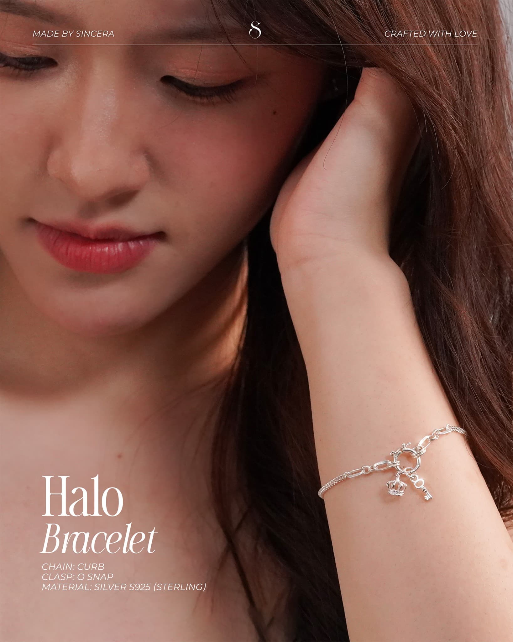 Vòng Tay Sincera Halo | Không Charm thumbnail 3