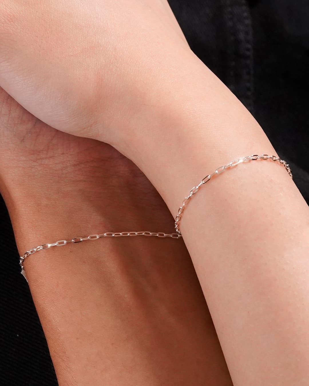 Dây Công Bạc Paperclip Chain thumbnail 1