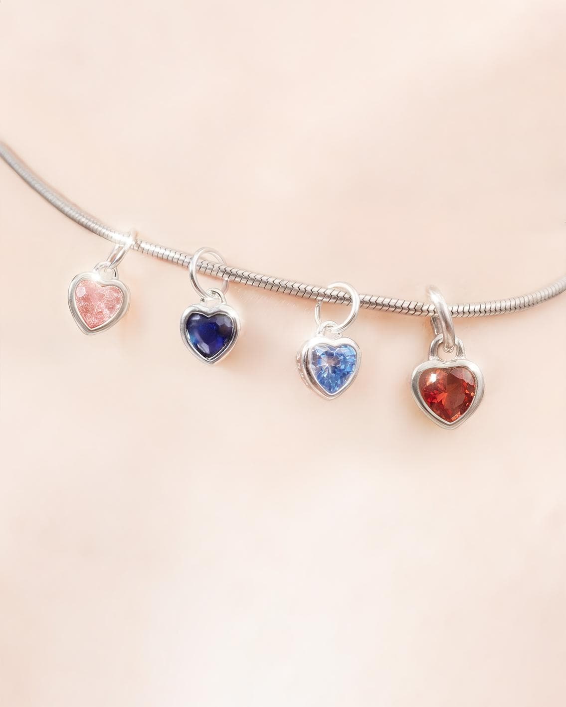 Charm Sincera Tim Bạc s925 Khảm Đá Cz thumbnail 2