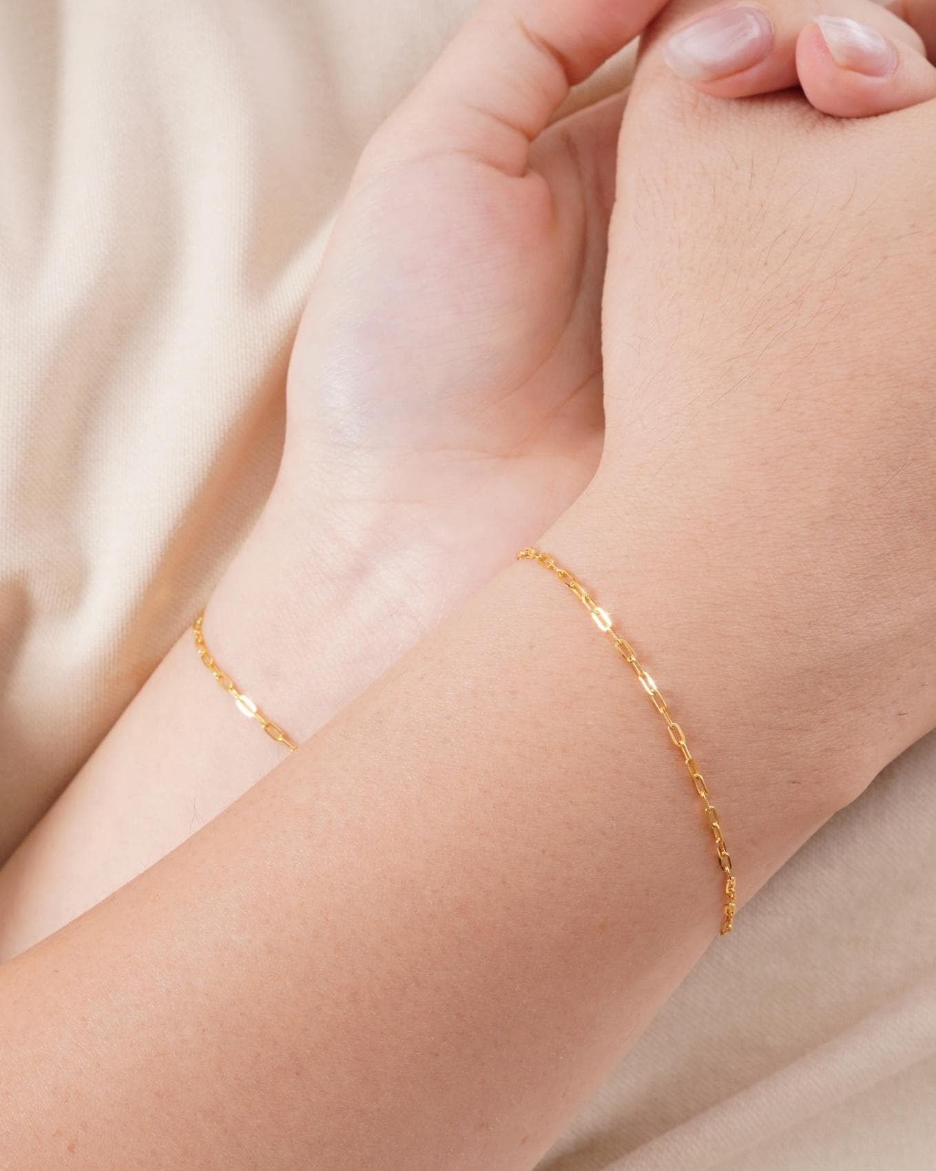 Vòng Tay Sincera Paper Clip | Xi vàng thumbnail 5