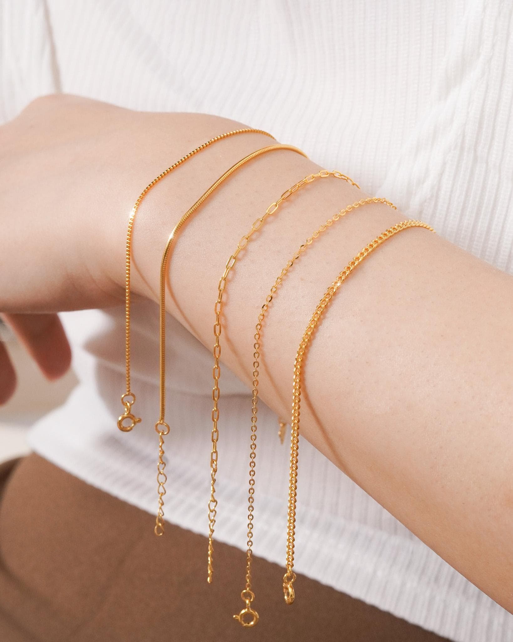 Vòng Tay Sincera Infinity x Curb | Xi vàng thumbnail 3