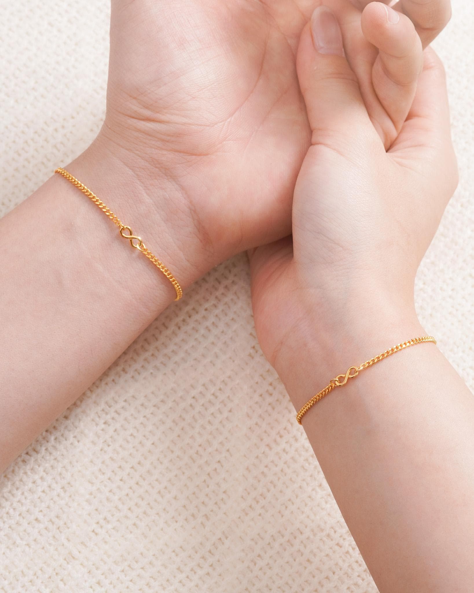 Vòng Tay Sincera Infinity x Curb | Xi vàng thumbnail 1