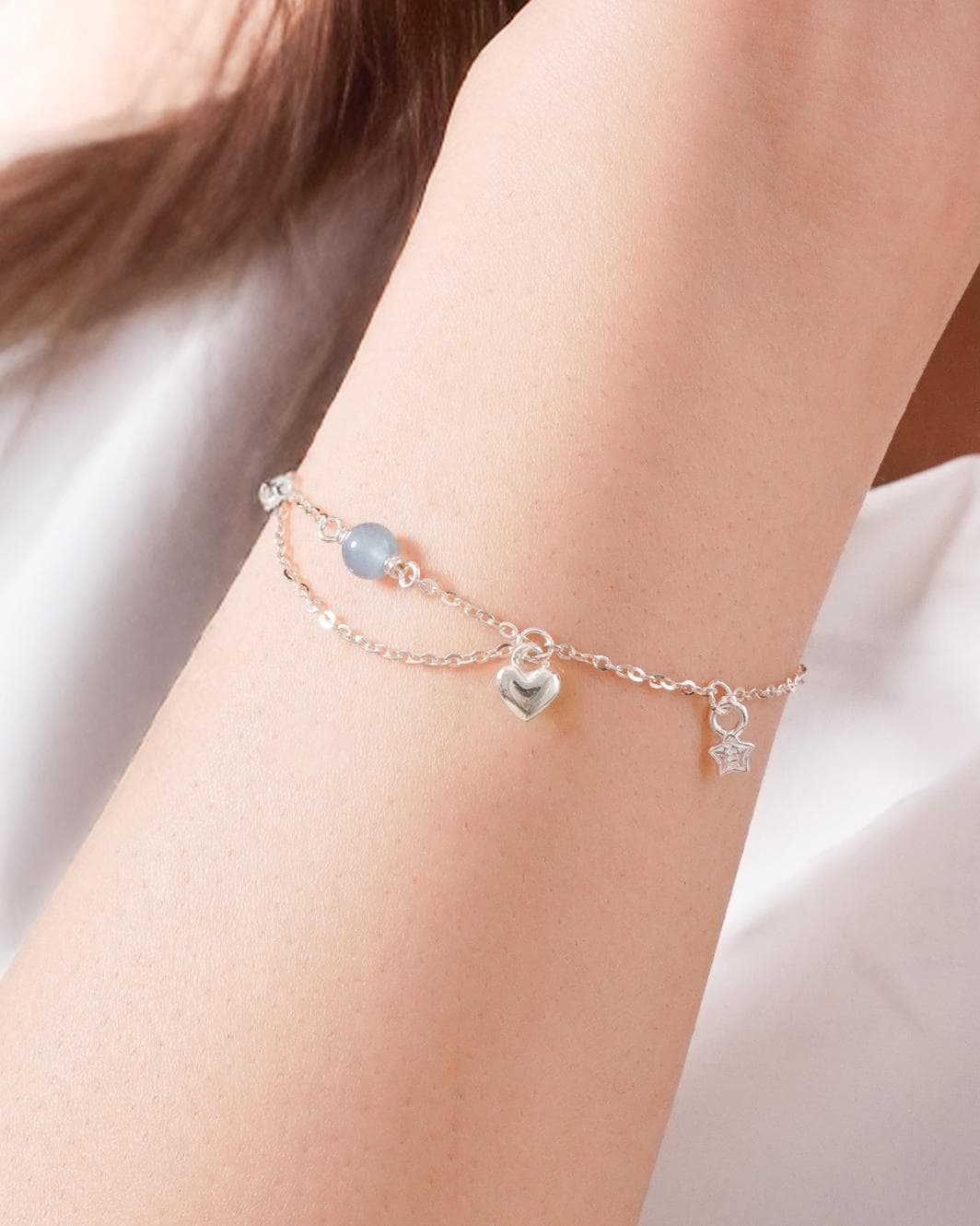 Vòng Tay Sincera Princess Baby | Bạc s925 Mix Đá thumbnail 2