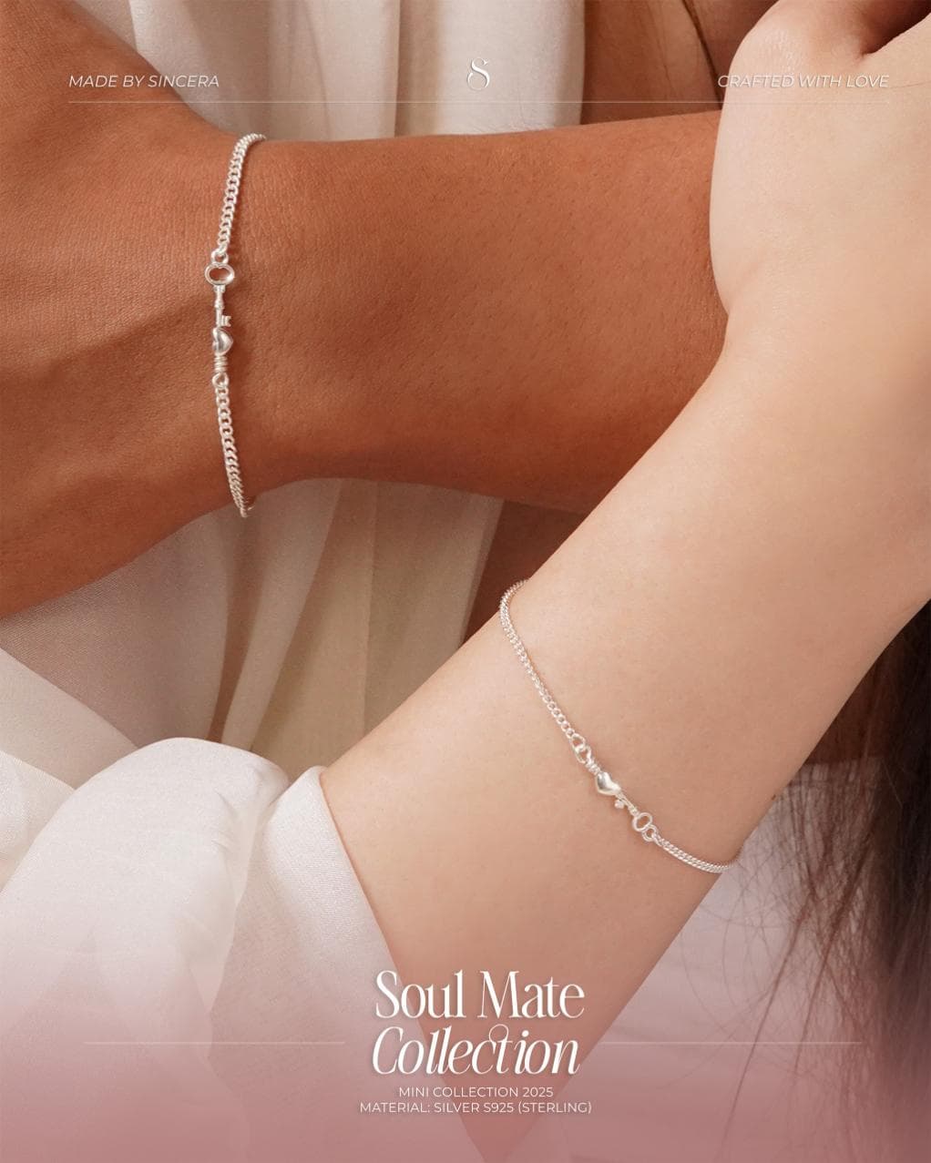 Vòng Tay Sincera Key To Heart thumbnail 2