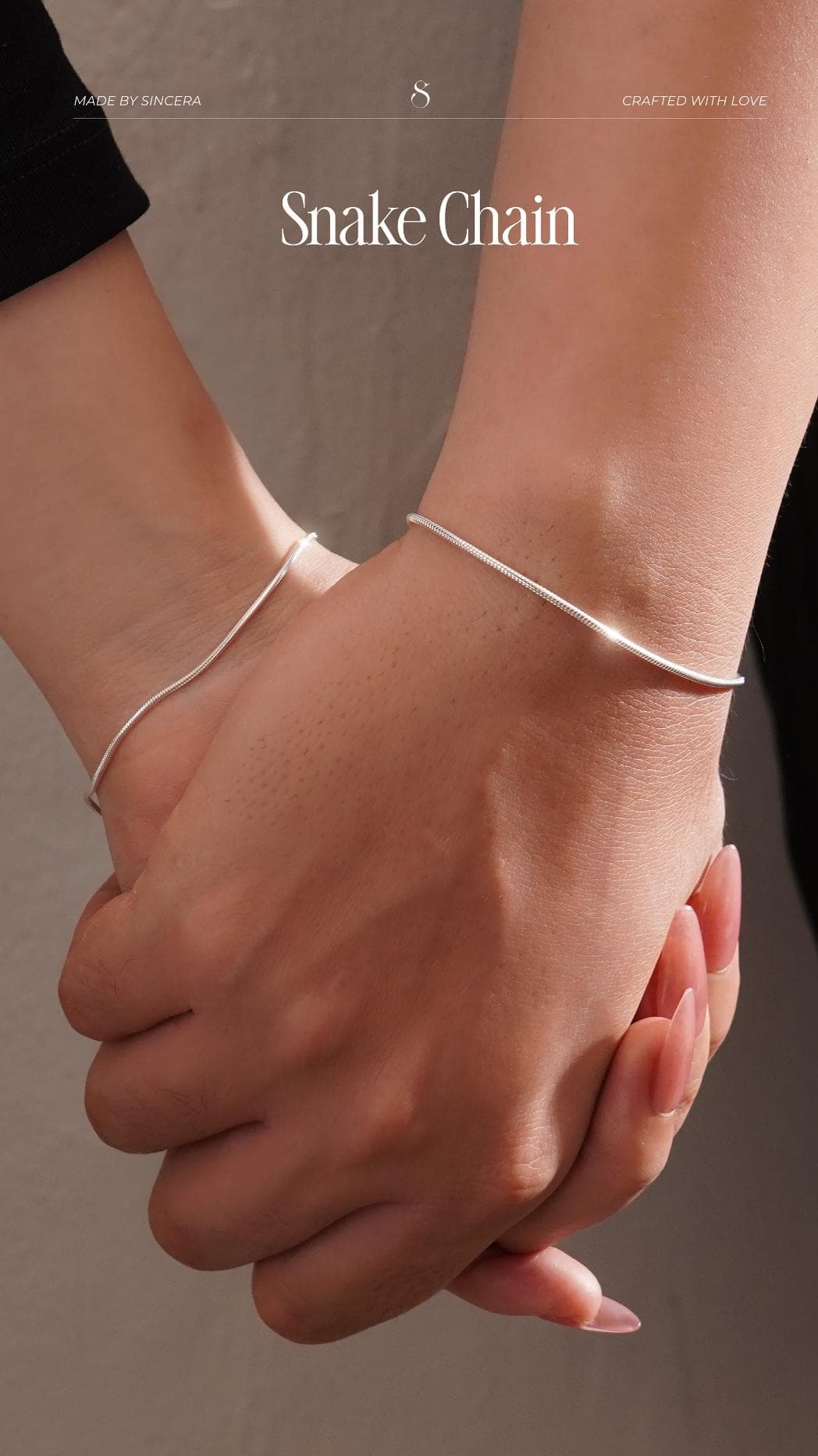 Vòng Tay Sincera Snake | Bạc s925 thumbnail 1