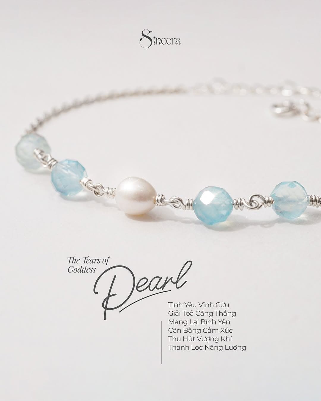 Vòng Tay SINCERA Ngọc Trai Mix Đá - Mystic Collection thumbnail 2