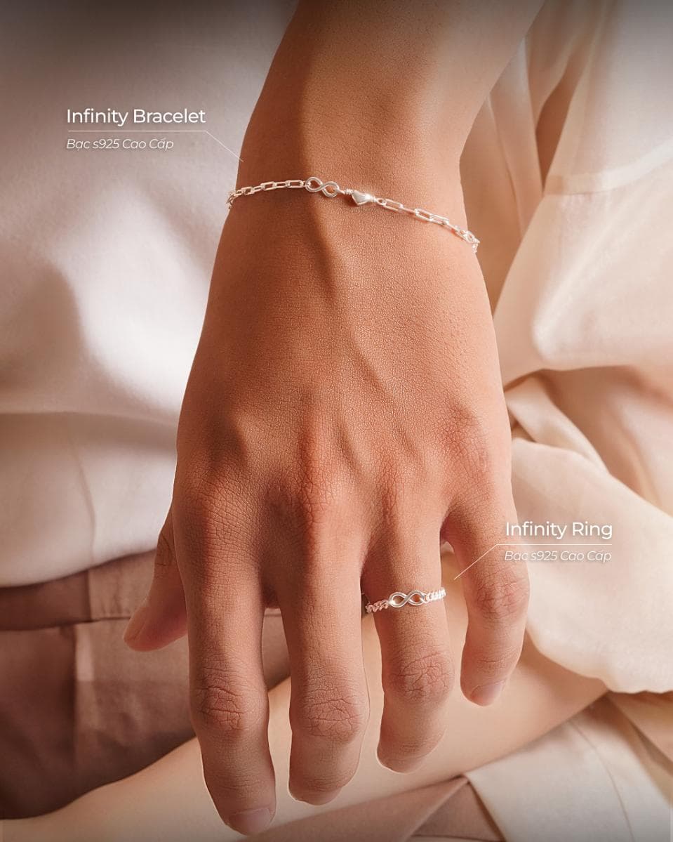 Vòng Tay Sincera Infinity Heart thumbnail 4