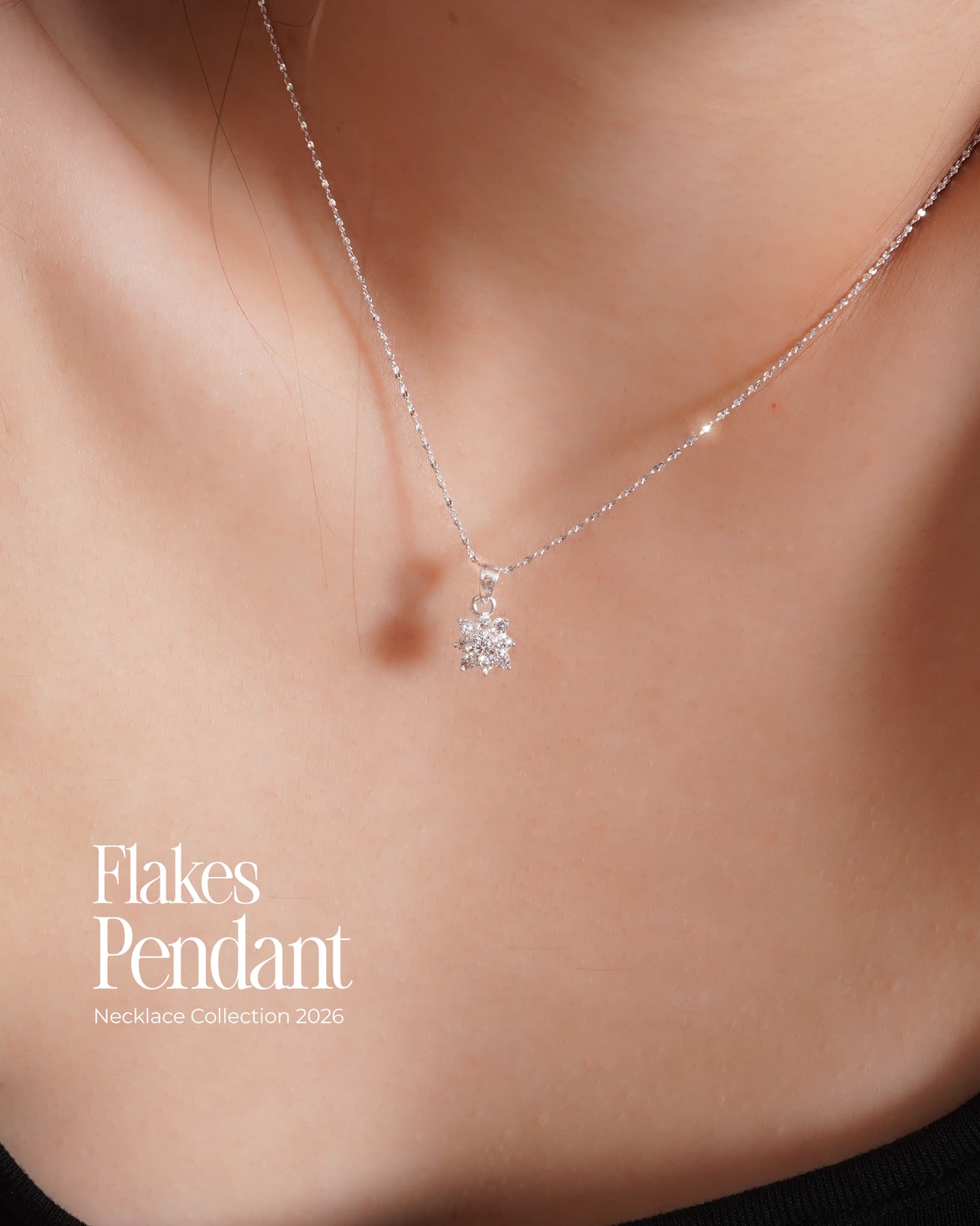 Mặt Dây Chuyền Bạc s925 Bông Tuyết - Sincera PT-KCM139 thumbnail 1