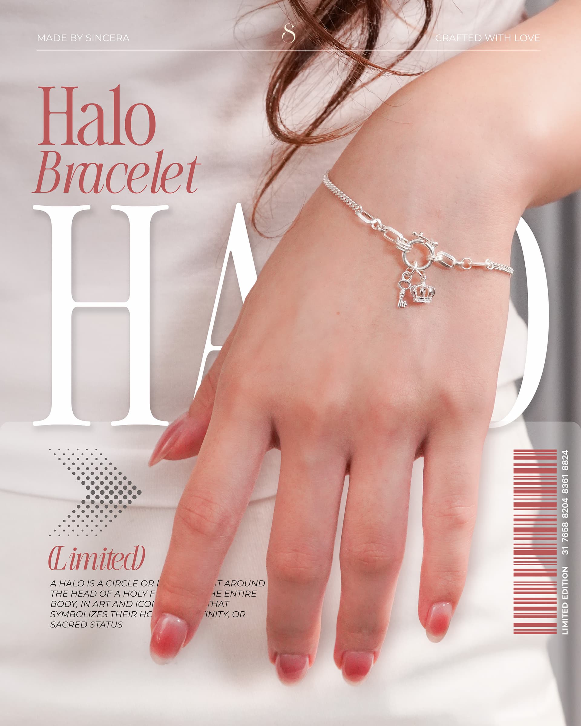 Vòng Tay Sincera Halo | Không Charm thumbnail 2