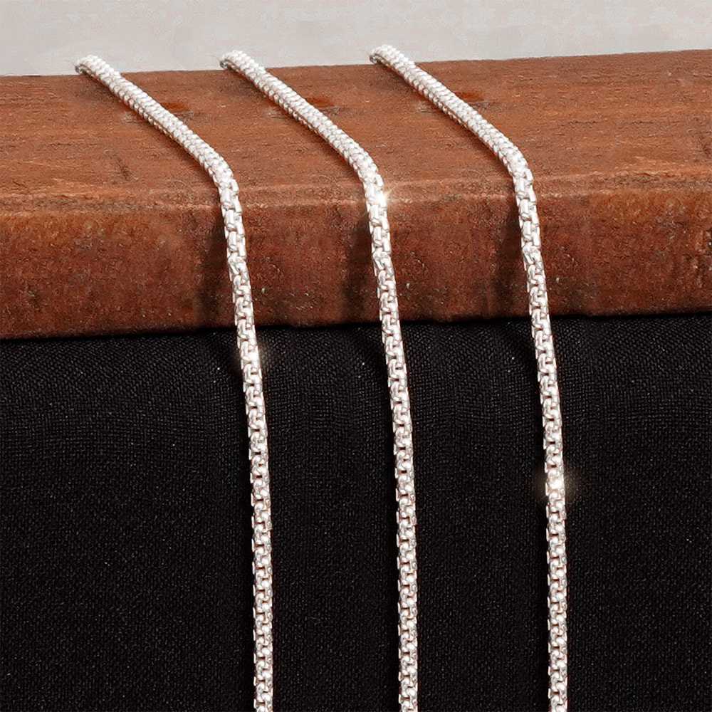 Dây Bạc Box Belcher Chain 1