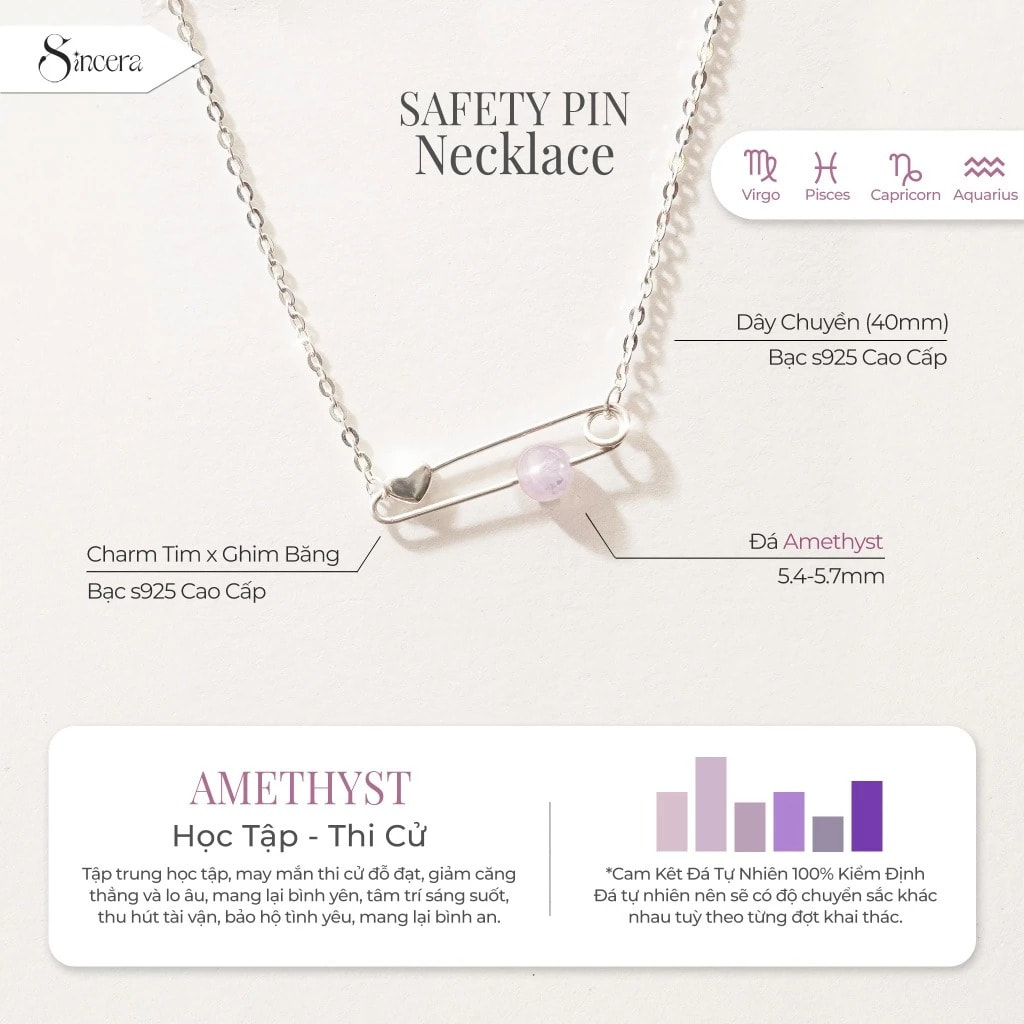 Dây Chuyền SINCERA - Safety Pin Collection 1