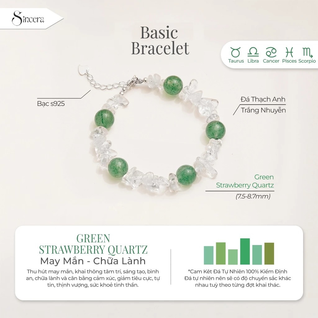 Vòng Tay SINCERA - Basic Collection 1