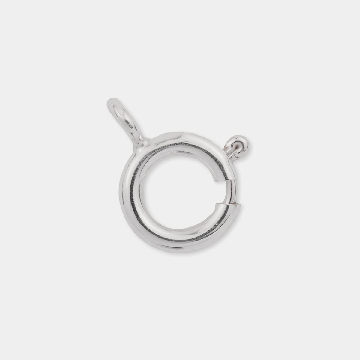 Khoá Bạc Tròn Chữ O Size 5mm 1