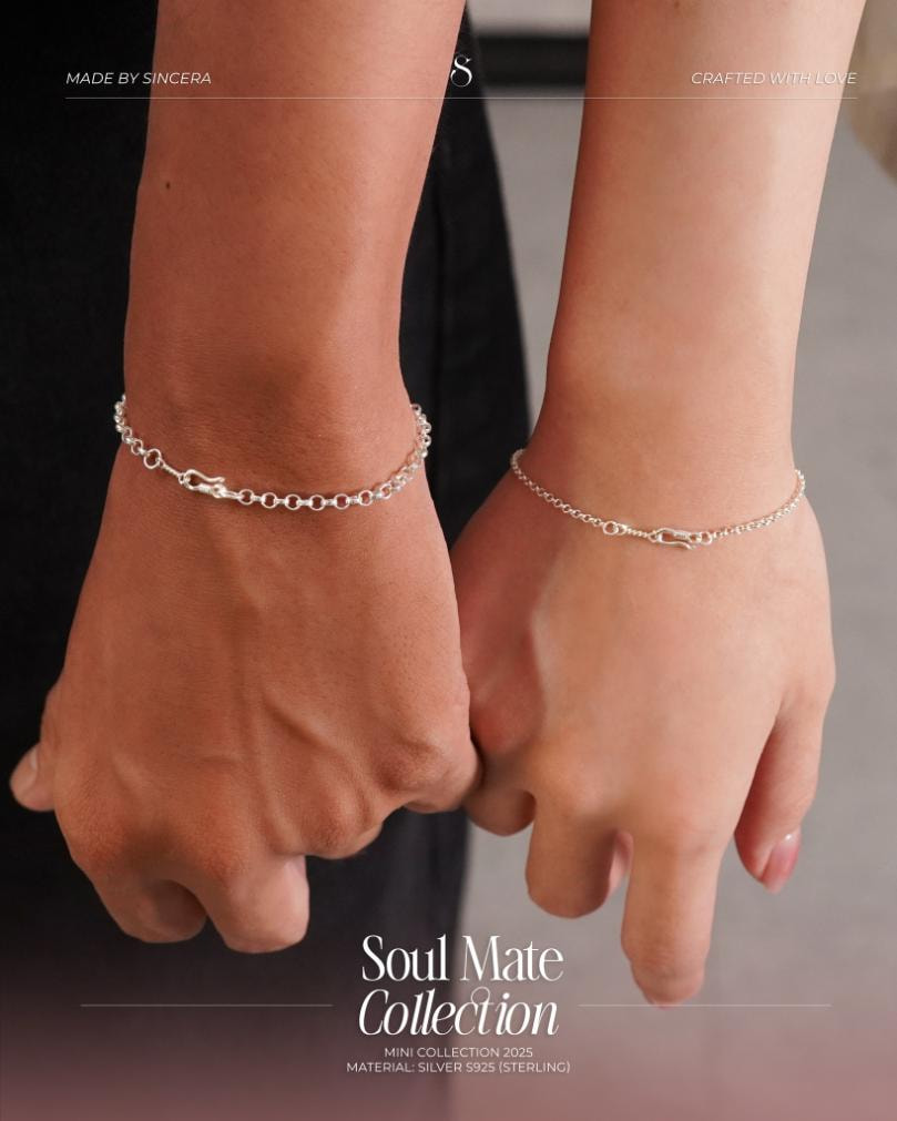 Vòng Tay Rolo Chain Khóa Shook x Khóa Rope 3