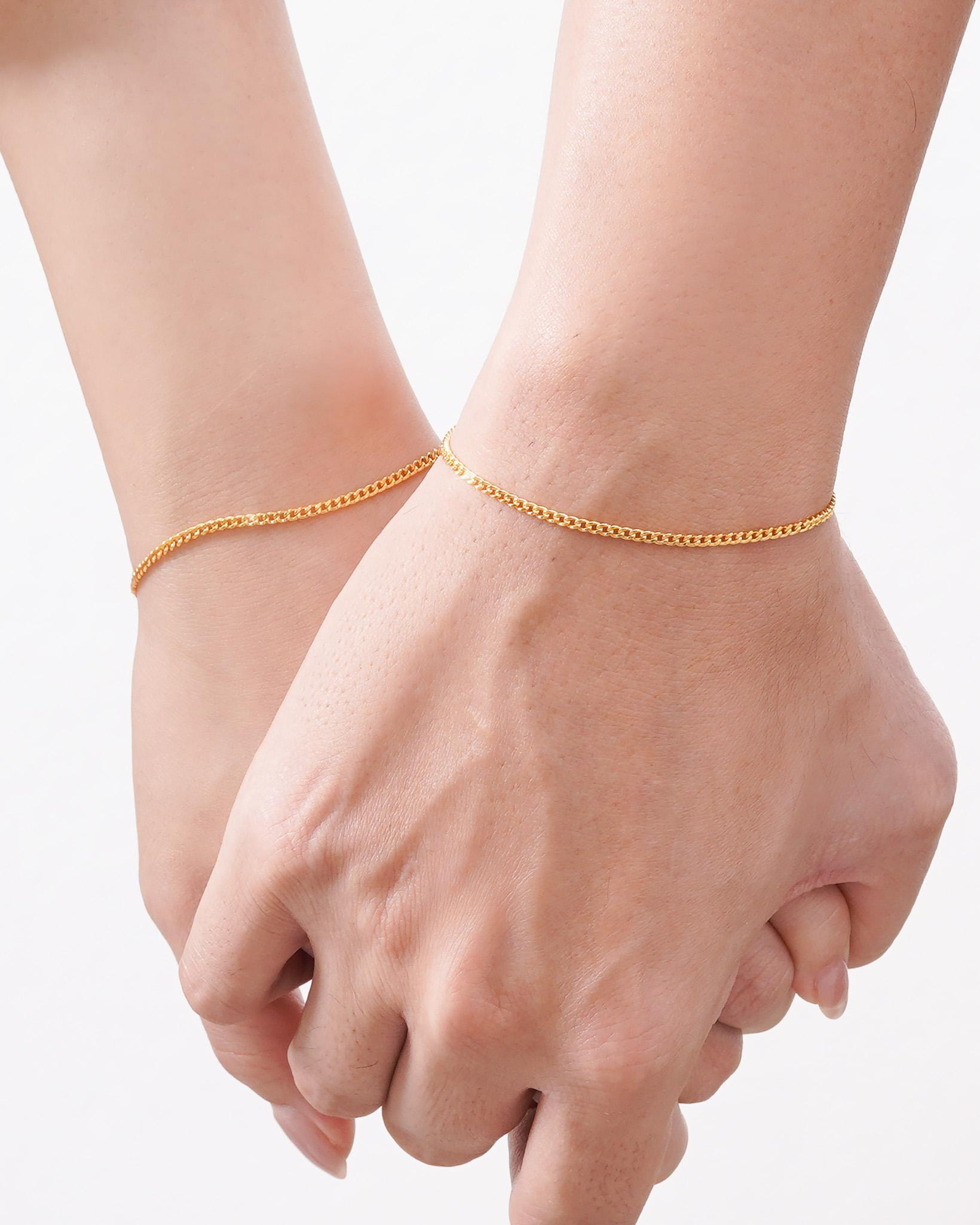 Vòng Tay Sincera Curb | Xi vàng 1