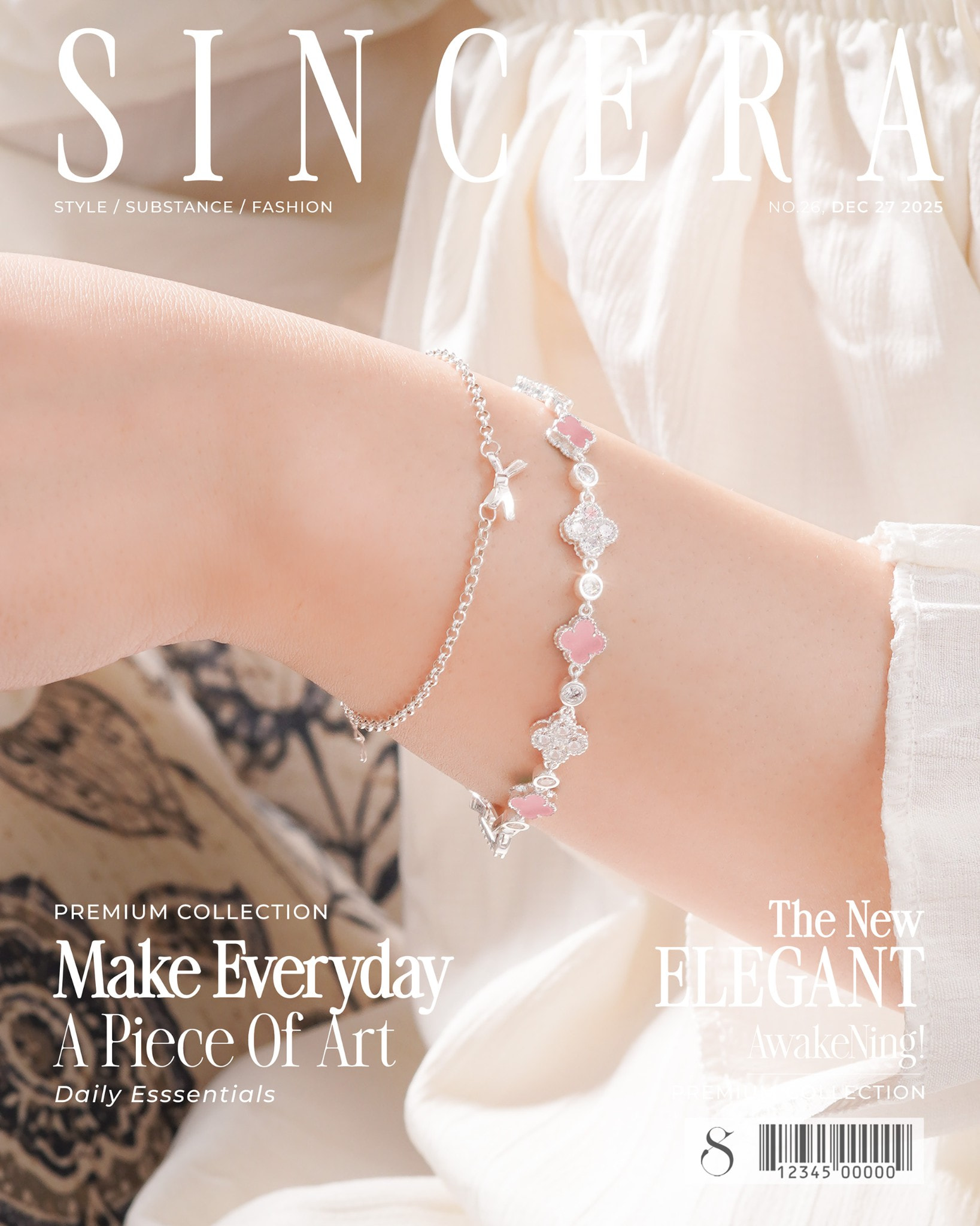 Sincera Clover Lumière Bracelet | Silver 925 2