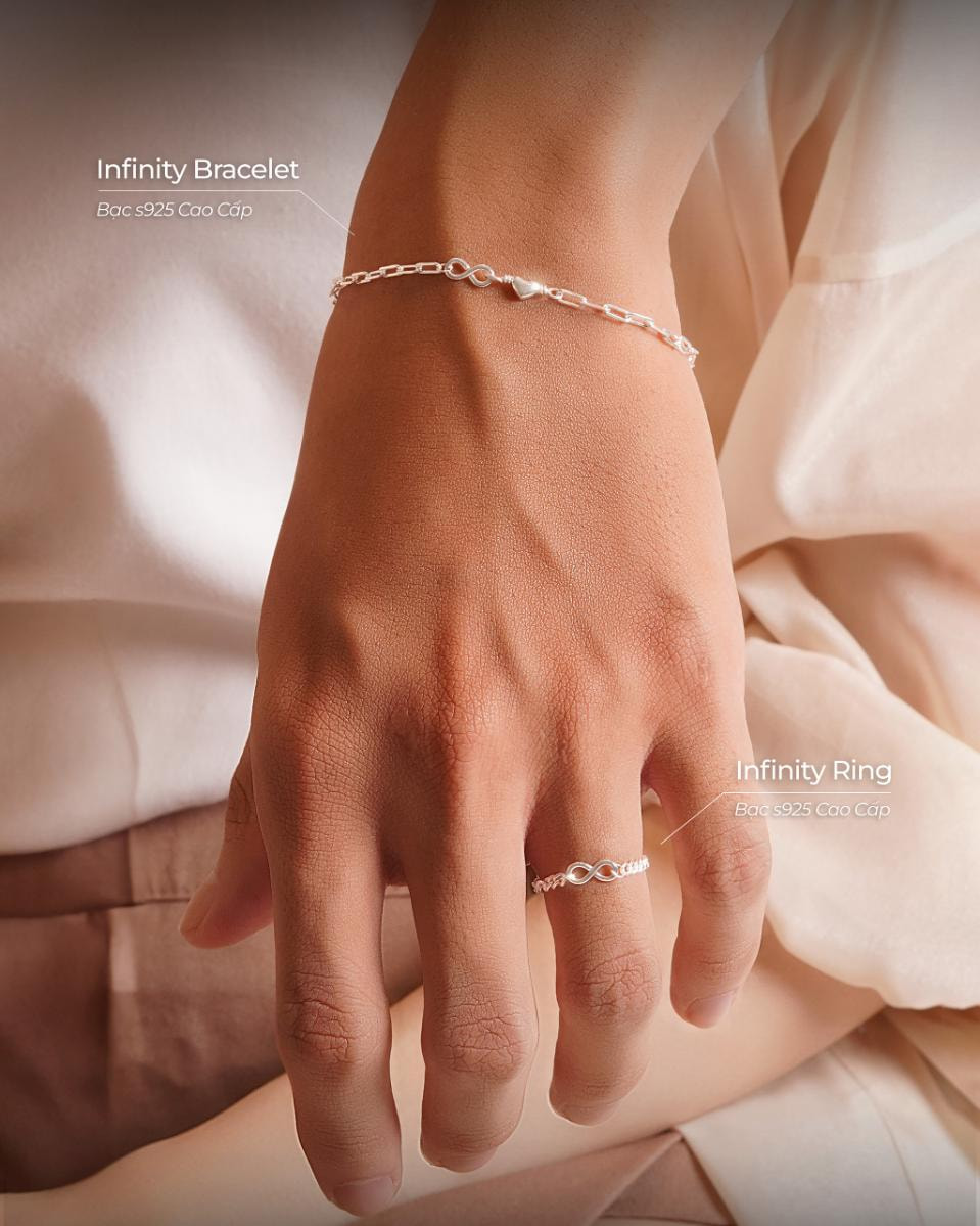Vòng Tay Sincera Infinity Heart 4