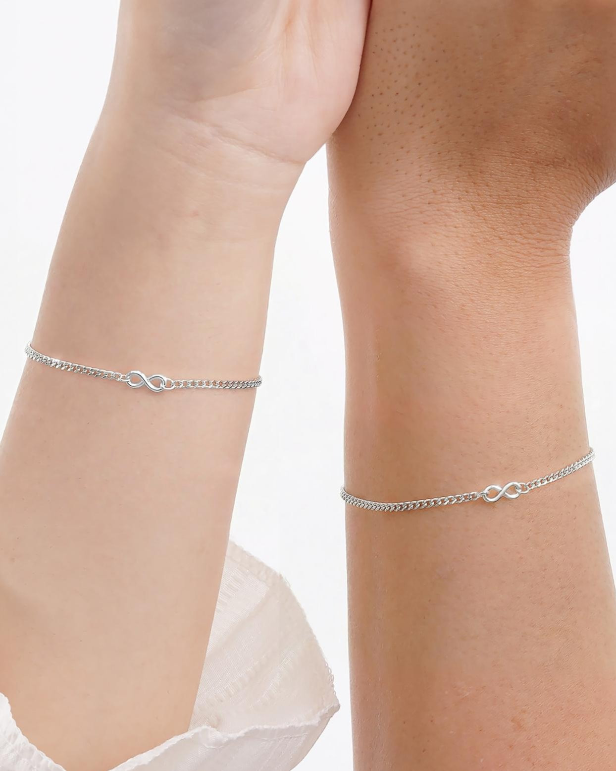 Vòng Sincera Infinity x Curb | Bạc s925 1