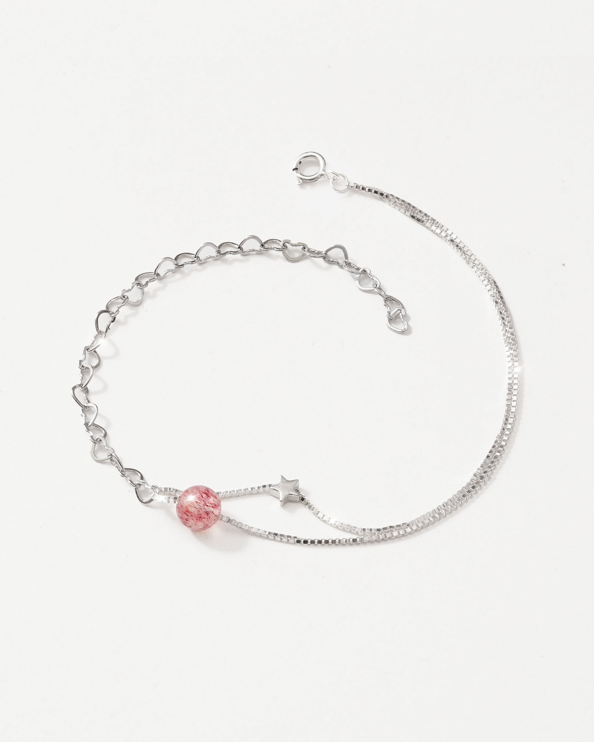 Vòng Tay Bạc Nữ SINCERA - Stella Collection | Bạc s925 Mix Đá 2