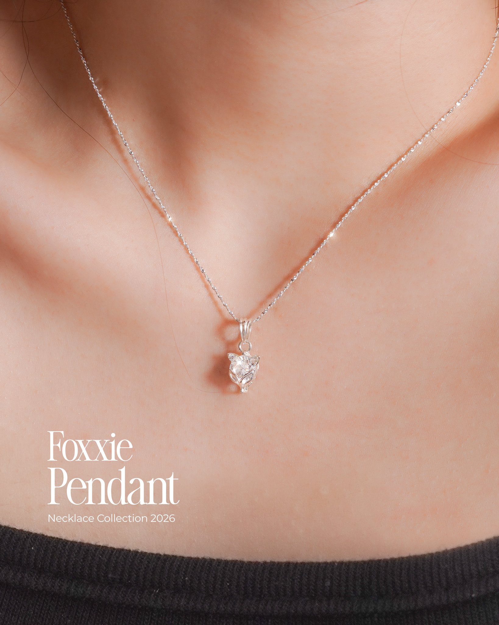 Mặt Dây Chuyền Bạc S925 Foxie Hồ Ly - Sincera PT-APXM116T 1