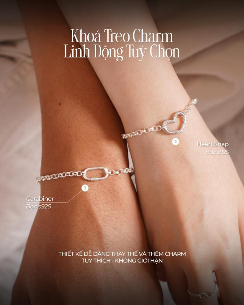 Vòng Tay Sincera Two As One | Charm Tùy Chọn 3