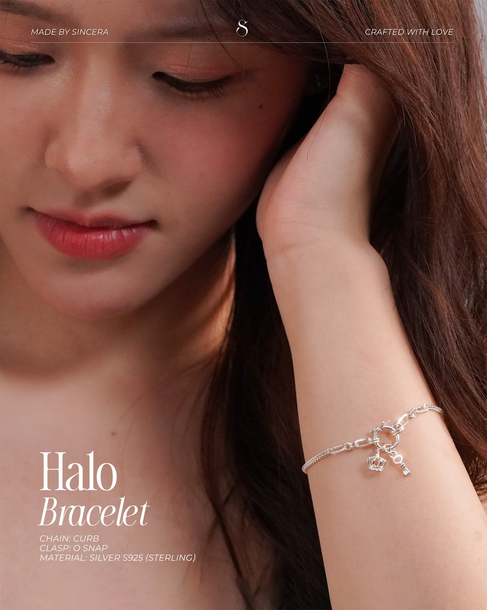 Vòng Tay Sincera Halo | Không Charm 3